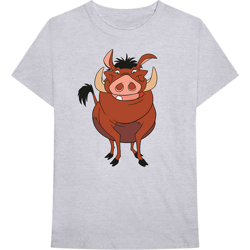 Disney The Lion King - Lion King Pumbaa Pose Tshirt Homme - Gris